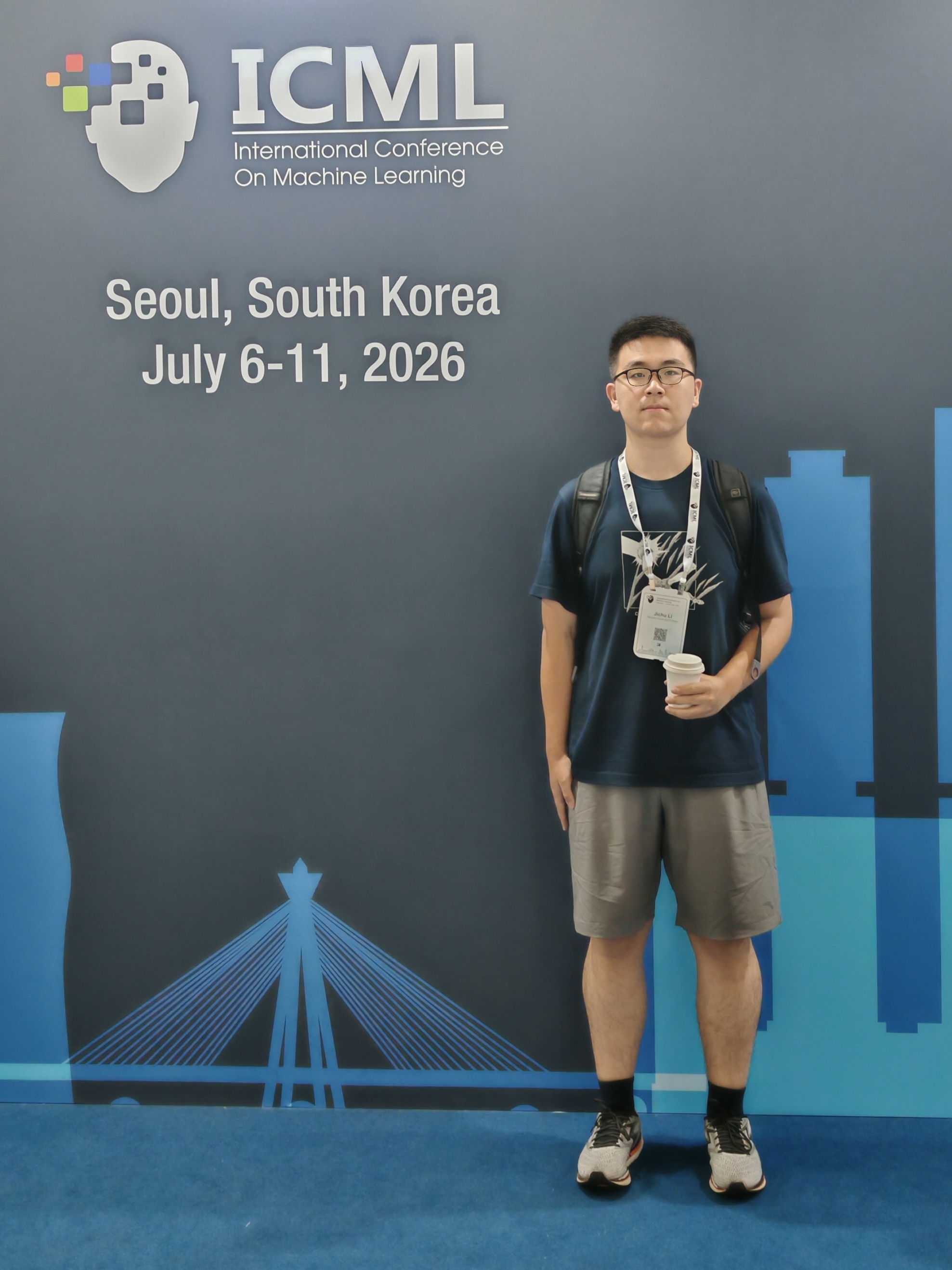 Jichu Li at the International Conference on Machine Learning